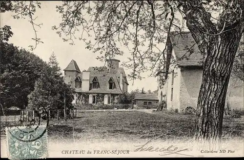 Ak Franc Sejour Oise, Le Chateau