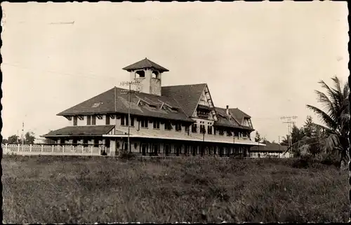 Ak Pointe Noire Französisch Kongo, La Gare, Bahnhof