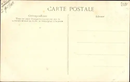 Ak Elbeuf Seine Maritime, Inondations de 1910, Rue de Seine