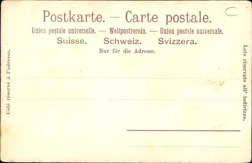 Ak Genève Genf Schweiz, Rue du Montblanc