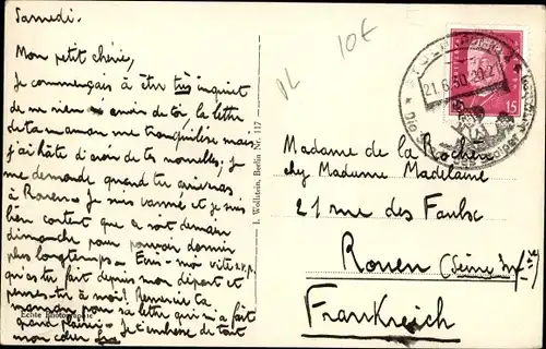 Ak Słupsk Stolp Pommern, Rathaus, Denkmal