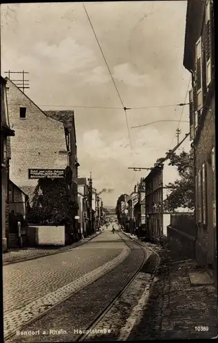 Ak Bendorf am Rhein, Hauptstraße