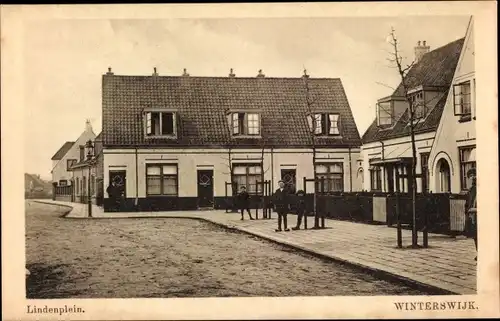 Ak Winterswijk Gelderland Niederlande, Lindenplein