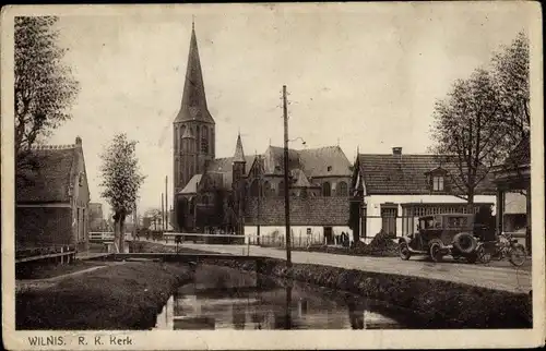 Ak Wilnis De Ronde Venen Utrecht, R. K. Kerk