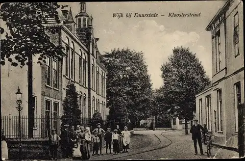 Ak Wijk bij Duurstede Utrecht, Kloosterstraat