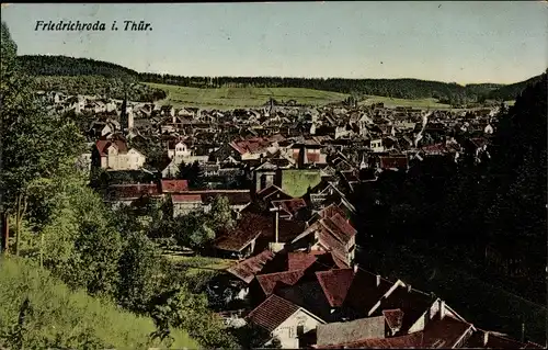 Ak Friedrichroda im Thüringer Wald, Gesamtansicht