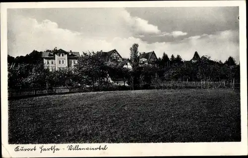 Ak Hartha Hintergersdorf Tharandt im Erzgebirge, Villenviertel