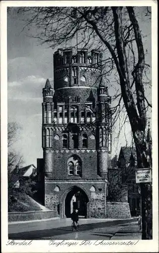 Ak Stendal in der Altmark, Uenglinger Tor, Außenseite