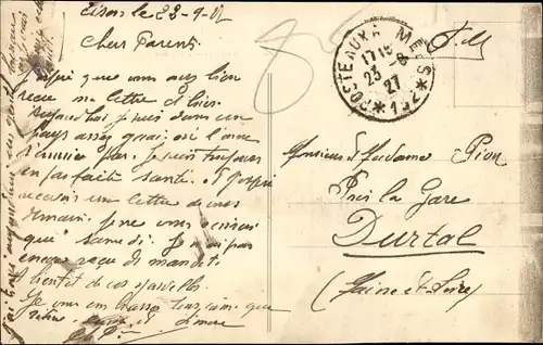 Ak Worms am Rhein, Kaiser Wilhelm Straße