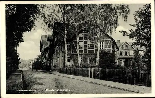 Ak Hermannsburg Südheide in der Lüneburger Heide, Missionshandlung