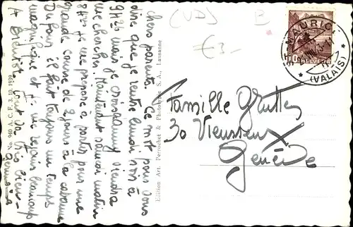 Ak Lavey-Morcles Kanton Waadt, Vue generale