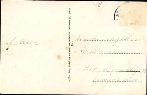 Ak Zwolle Overijssel Niederlande, Watertoren