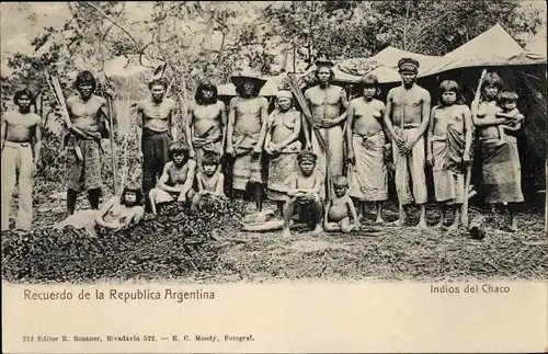 Ak Argentinien, Indios del Chaco