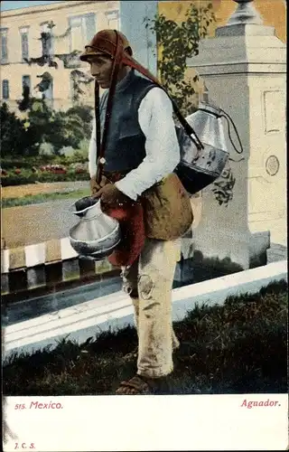Ak Mexico, Aguador, Kellner