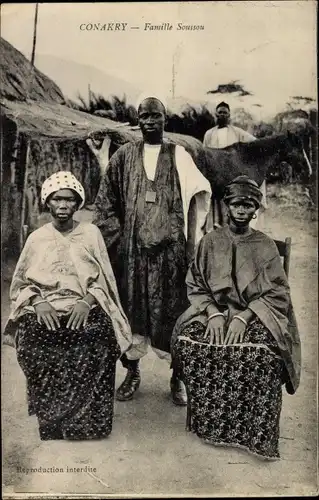 Ak Conakry Konakry Guinea, Familie Soussou