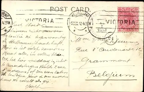 Ak Melbourne Australien, Royal Exhibition Building