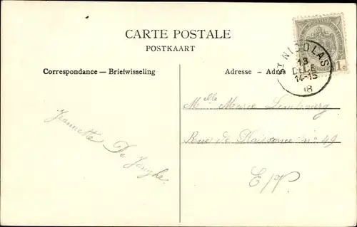 Ak Oostende Ostende Westflandern, Grand Cortege Deguise, 31 Mars et 1 Avril 1907