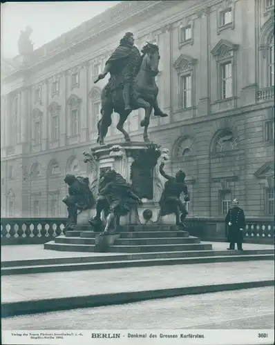 Foto Berlin Mitte, Denkmal des Großen Kurfürsten