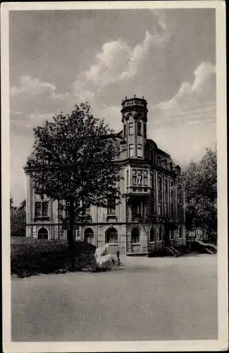 Ak Lößnitz im Erzgebirge, Hotel Bergschlösschen