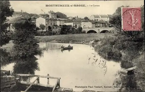 Ak Monthureux sur Saone Lothringen Vosges, Le Carron