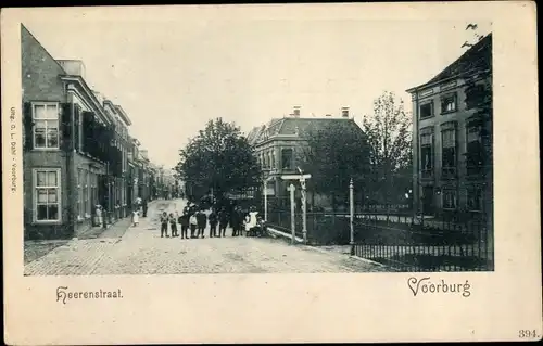 Ak Voorburg Südholland, Heerenstraat