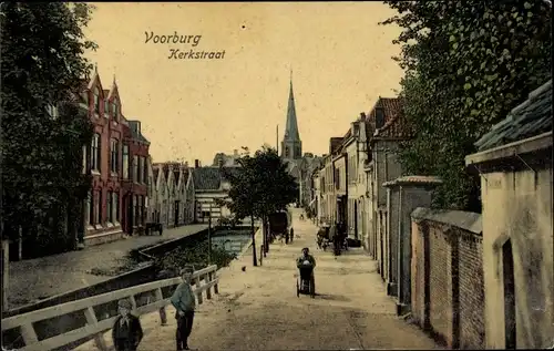 Ak Voorburg Südholland, Kerkstraat