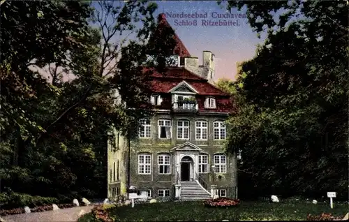 Ak Nordseebad Cuxhaven, Schloss Ritzebüttel