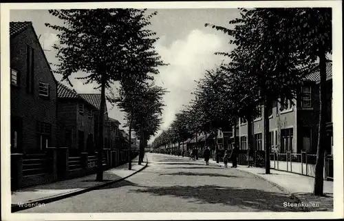 Ak Woerden Utrecht Niederlande, Steenkuilen