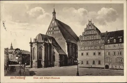 Ak Freiberg in Sachsen, Dom, Albert-Museum