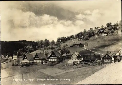 Ak Aschberg Klingenthal im Vogtland Sachsen, Frühere Zollhäuser