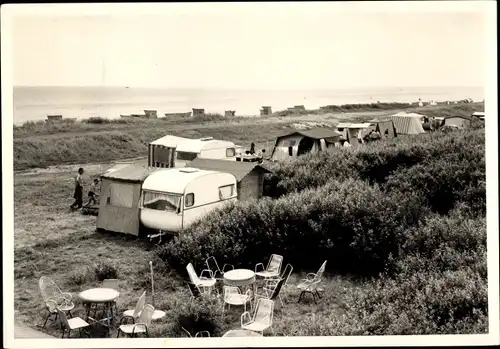 Foto Ak Schuby in Schleswig Holstein, Campingplatz Schuby Strand