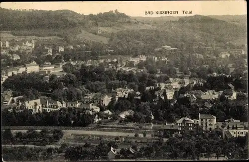 Ak Bad Kissingen Unterfranken Bayern, Totalansicht