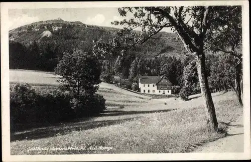 Ak Waltersdorf Großschönau in der Oberlausitz, Gasthaus Sommerfrische Neu-Sorge