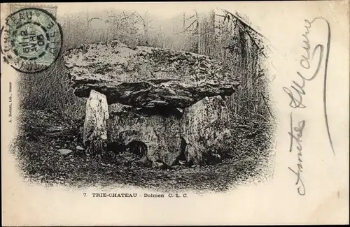 Ak Trie Château Oise, Dolmen