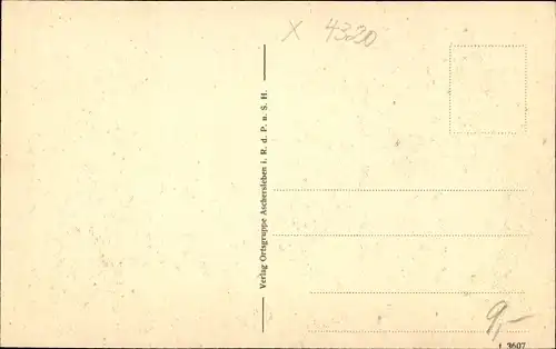 Ak Aschersleben im Salzlandkreis, Augustapromenade