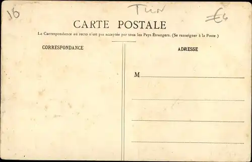 Ak Bizerte Tunesien, Rue de Barcelone