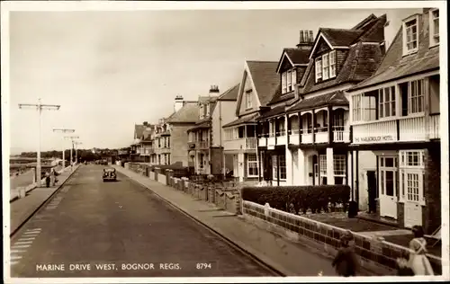 Ak Bognor Regis South East England, Marine Drive West, Hotel