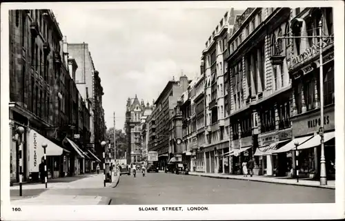 Ak London City England, Sloane Street