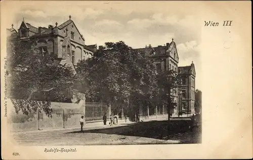 Ak Wien 3 Landstraße, Rudolfs-Hospital