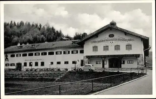 Ak Hausham in Oberbayern, Ferienheim Gewerkschaftshaus Glückauf