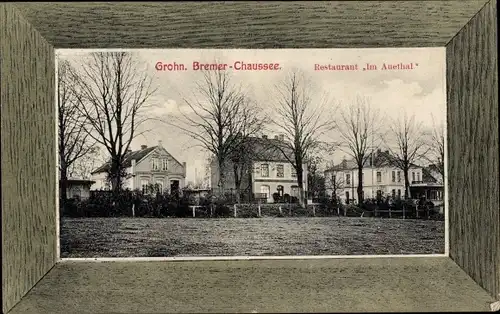 Passepartout Ak Grohn Bremen, Bremer Chaussee, Restaurant Im Auethal