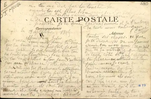 Ak Condé en Barrois Meuse, La Place