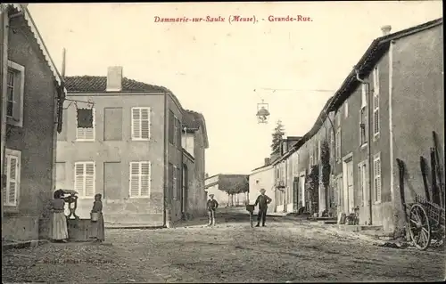 Ak Dammarie sur Saulx Meuse, Grande Rue