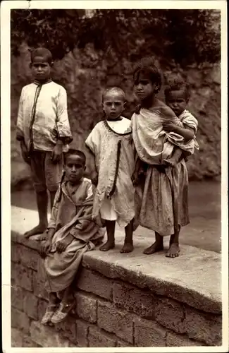 Ak Enfants arabes, Kinder, Maghreb