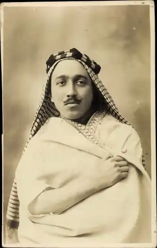 Foto Ak Maghreb, Portrait, Tracht