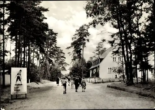 Ak Ostseebad Markgrafenheide Rostock, Pionierlager Alexej Maressjew