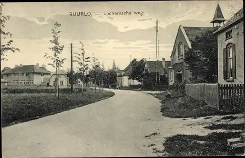 Ak Ruurlo Gelderland, Loohemsche weg