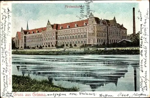 Ak Grimma in Sachsen, Fürstenschule