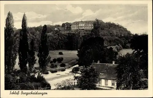 Ak Burgscheidungen Laucha an der Unstrut, Schloss