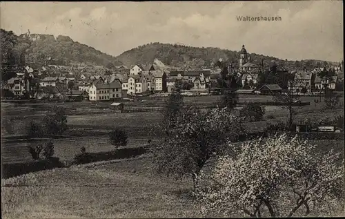 Ak Waltershausen in Thüringen, Totale